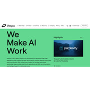 Vespa – AI-Powered Search & Retrieval Platform